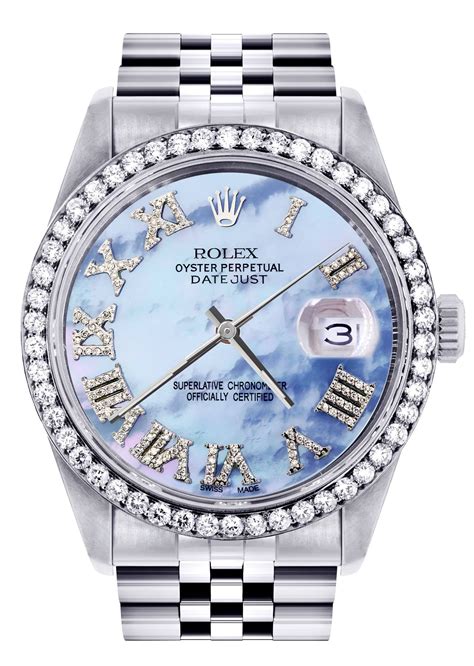 rolex mother pearl blue|rolex 2022 release datejust 36.